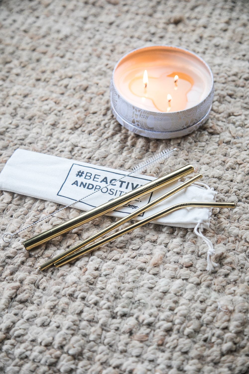 Pailles réutilisables Gold 1 Pailles réutilisables Gold